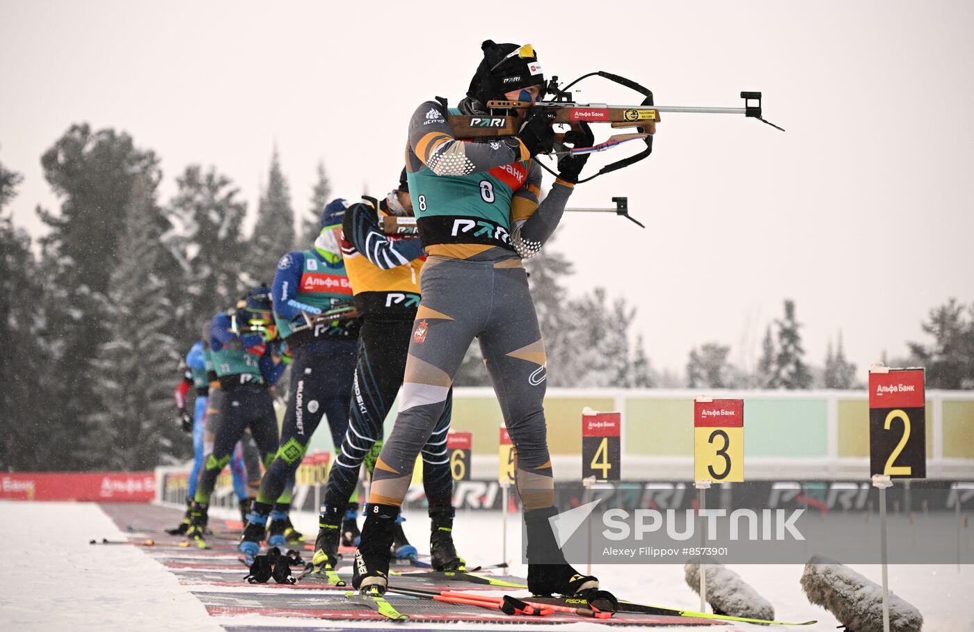 Russia Biathlon Cup Men Mass Start