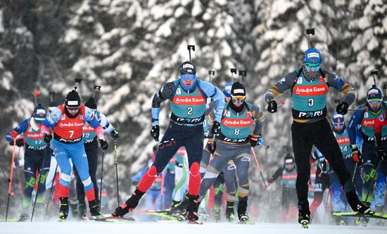 Russia Biathlon Cup Men Mass Start