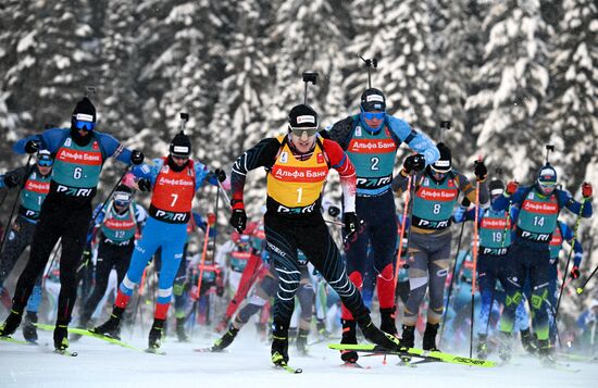 Russia Biathlon Cup Men Mass Start