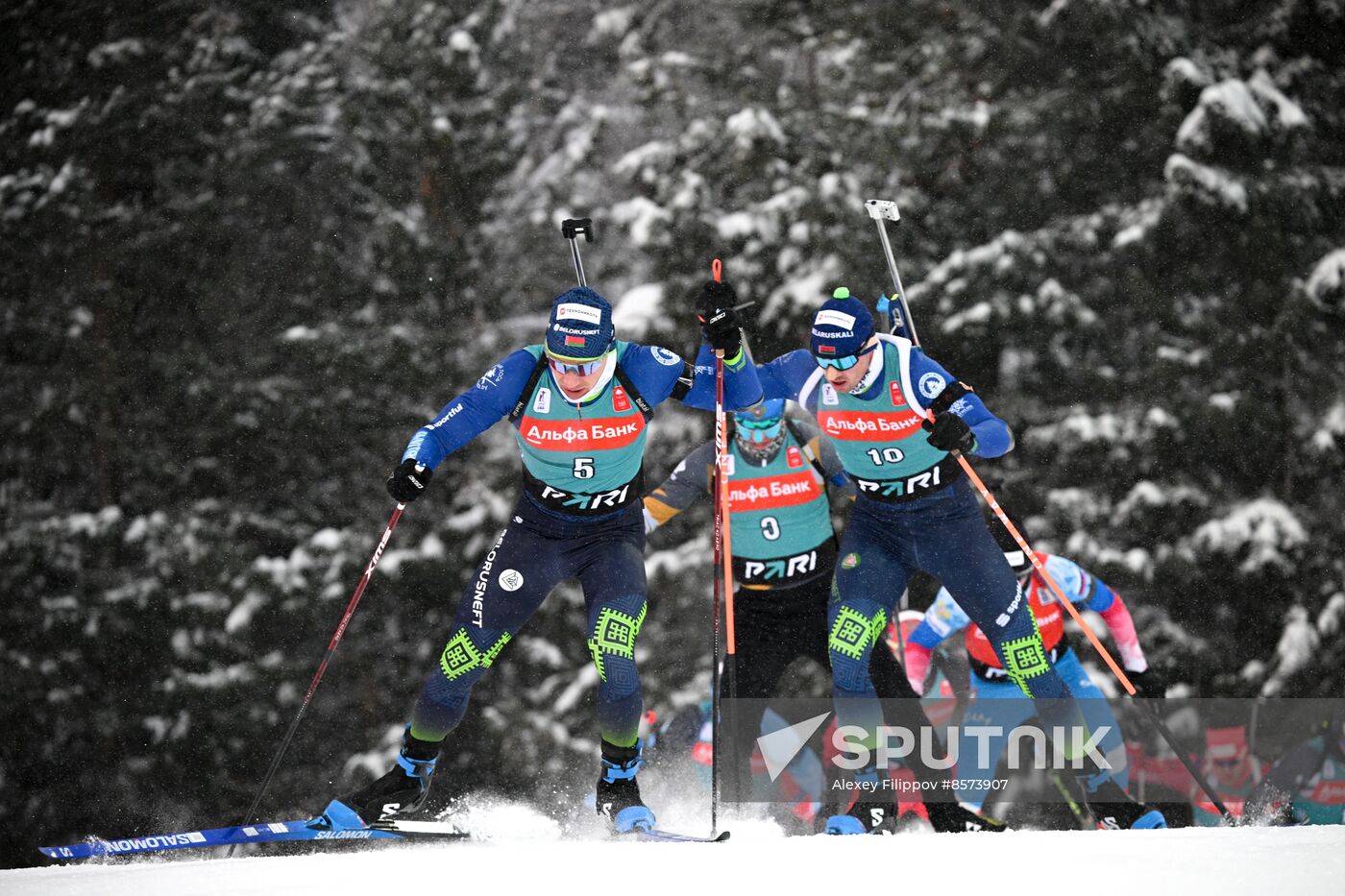 Russia Biathlon Cup Men Mass Start