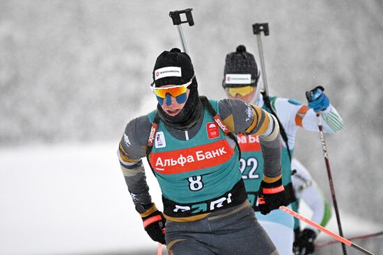 Russia Biathlon Cup Men Mass Start