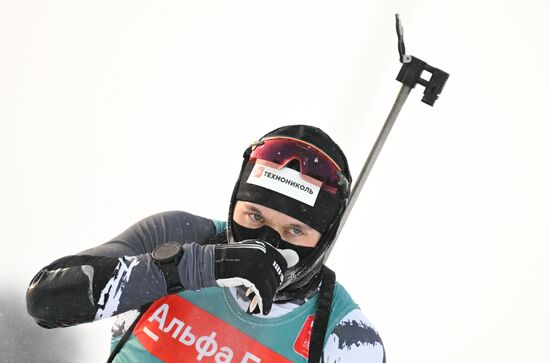 Russia Biathlon Cup Men Mass Start