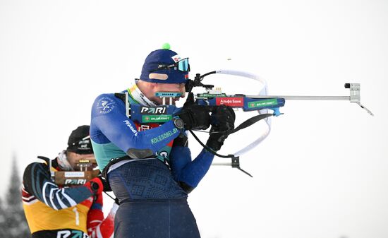 Russia Biathlon Cup Men Mass Start