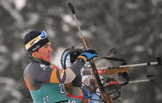 Russia Biathlon Cup Men Mass Start