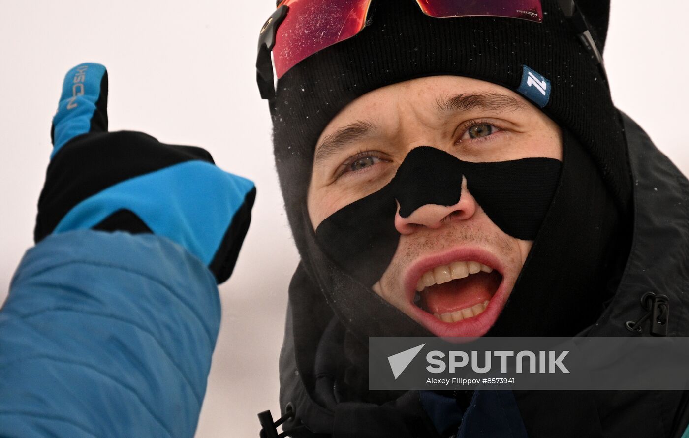 Russia Biathlon Cup Men Mass Start