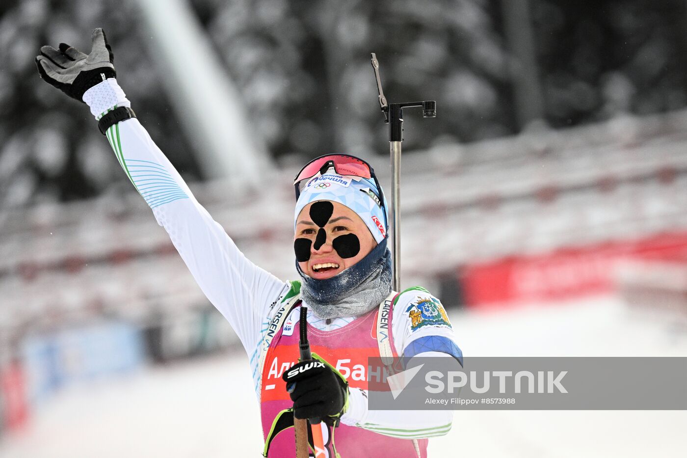 Russia Biathlon Cup Women Mass Start