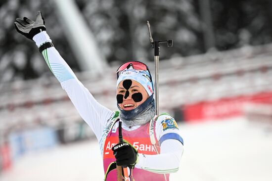 Russia Biathlon Cup Women Mass Start