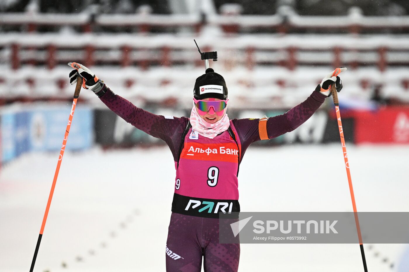 Russia Biathlon Cup Women Mass Start