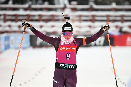 Russia Biathlon Cup Women Mass Start