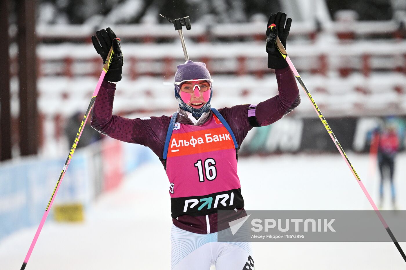 Russia Biathlon Cup Women Mass Start