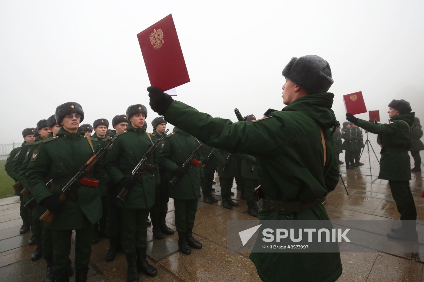 Russia Southern Military District Oath Taking