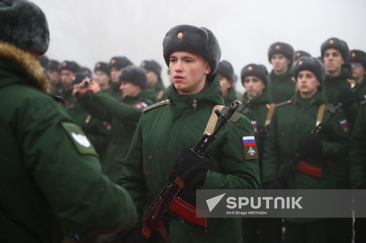 Russia Southern Military District Oath Taking