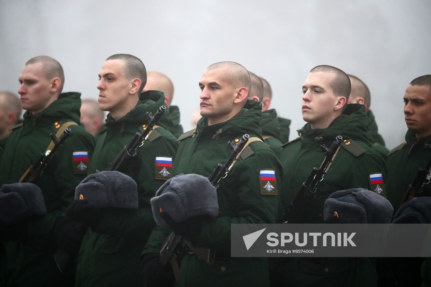 Russia Southern Military District Oath Taking