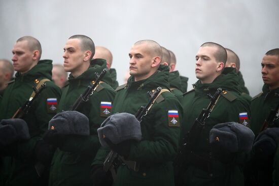 Russia Southern Military District Oath Taking