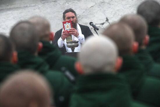 Russia Southern Military District Oath Taking