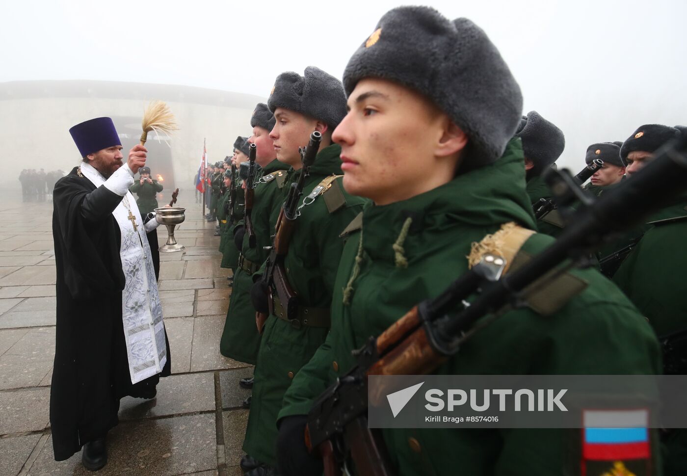 Russia Southern Military District Oath Taking