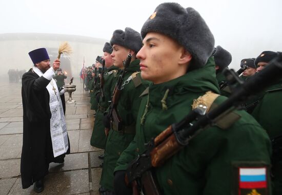 Russia Southern Military District Oath Taking