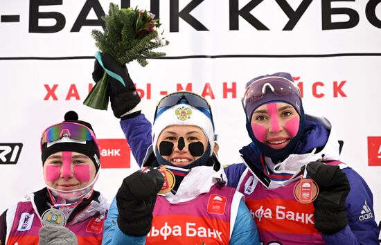 Russia Biathlon Cup Women Mass Start