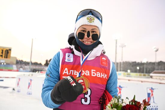 Russia Biathlon Cup Women Mass Start