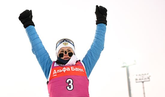 Russia Biathlon Cup Women Mass Start