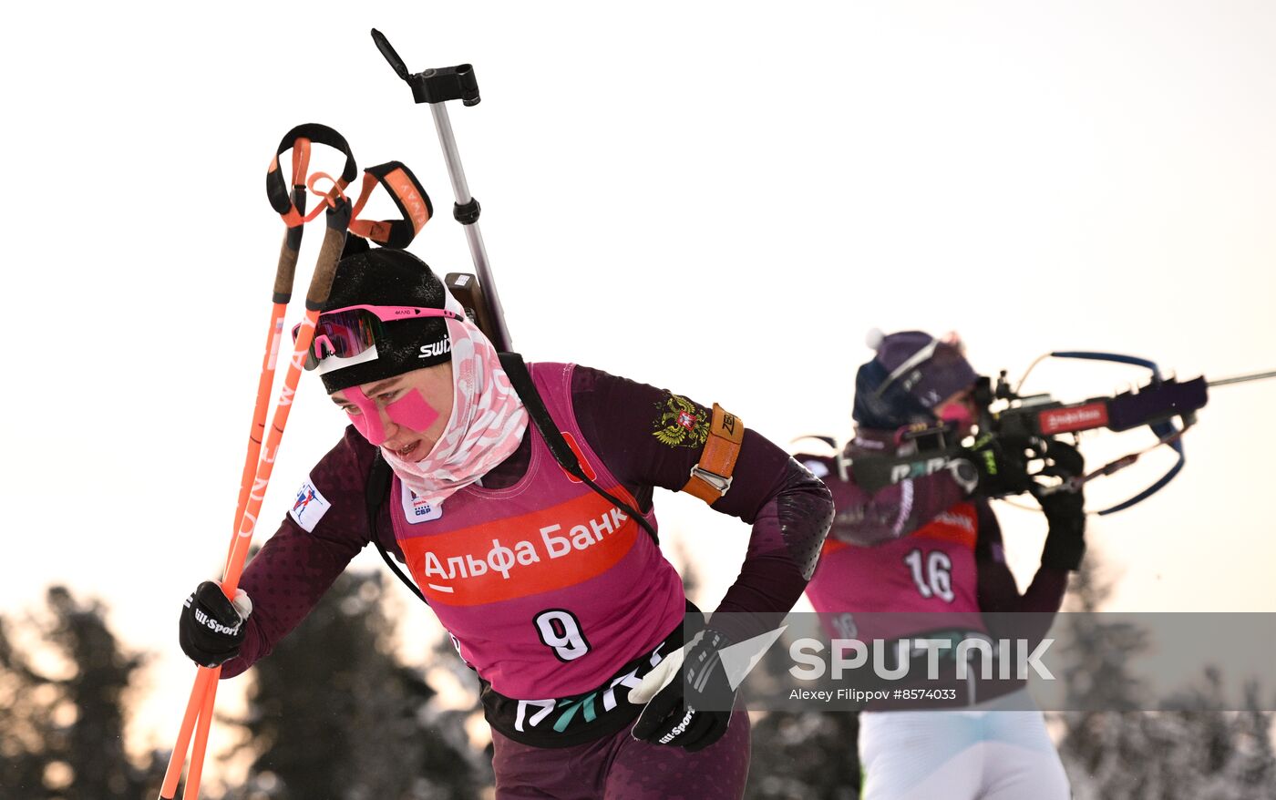 Russia Biathlon Cup Women Mass Start