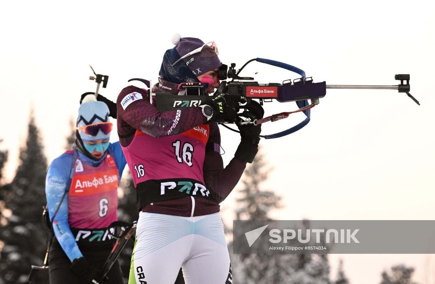 Russia Biathlon Cup Women Mass Start