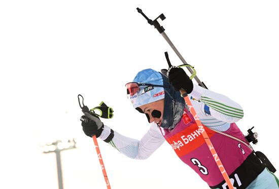 Russia Biathlon Cup Women Mass Start