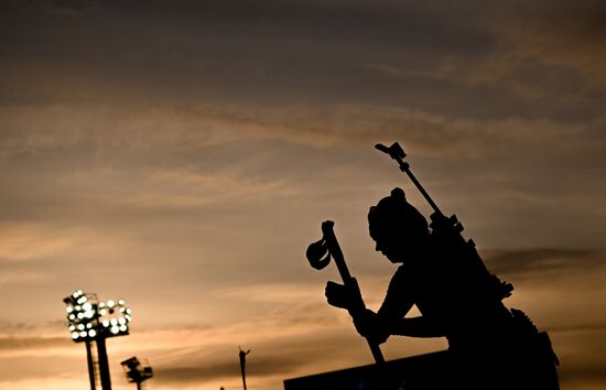 Russia Biathlon Cup Women Mass Start