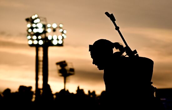 Russia Biathlon Cup Women Mass Start