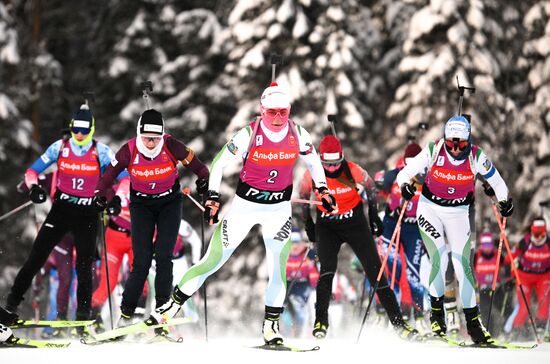 Russia Biathlon Cup Women Mass Start