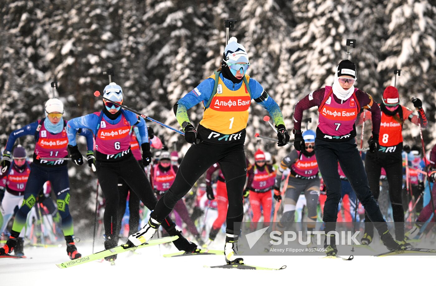 Russia Biathlon Cup Women Mass Start