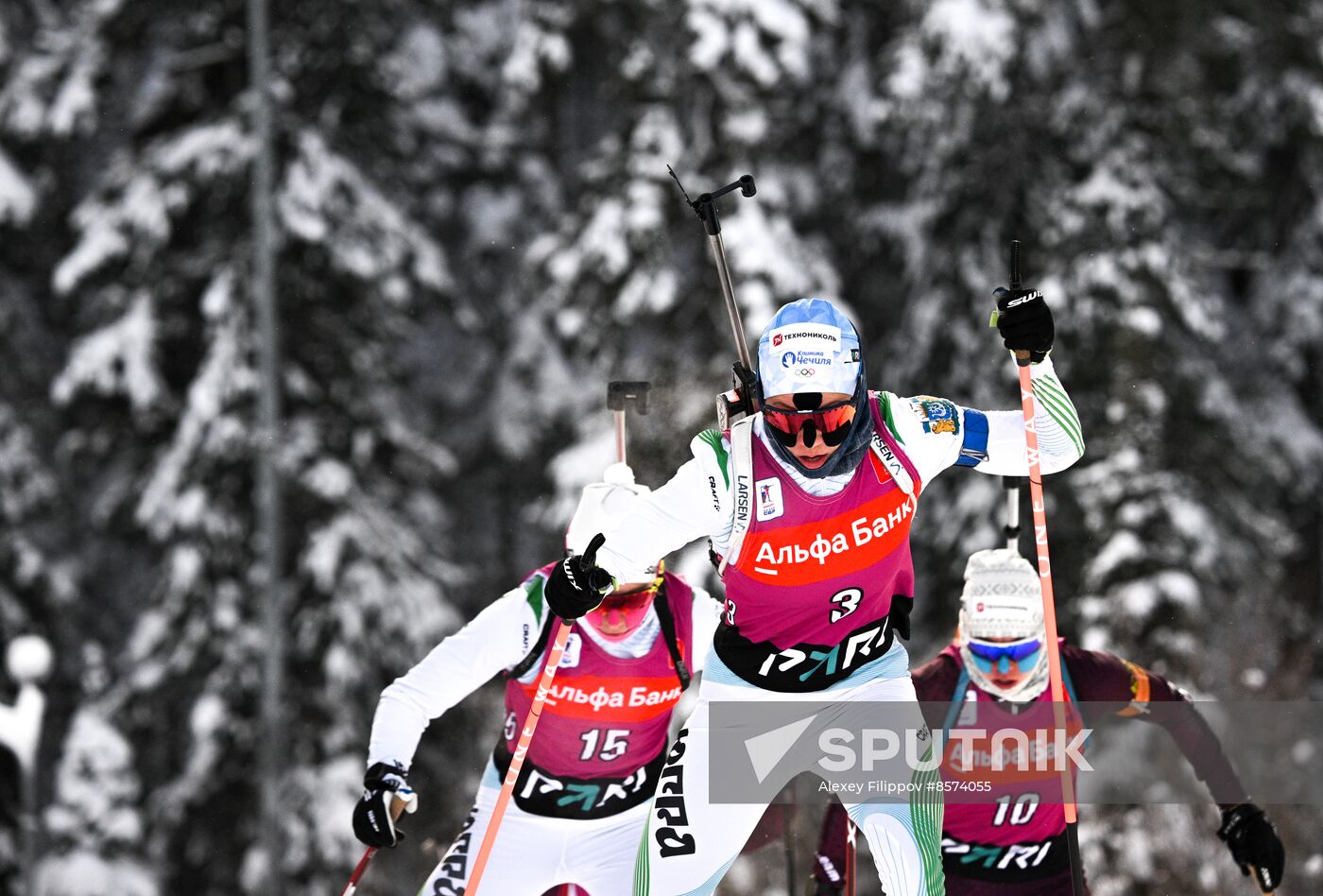 Russia Biathlon Cup Women Mass Start