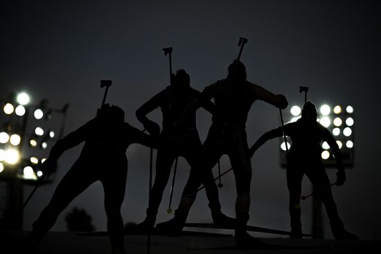 Russia Biathlon Cup Women Mass Start