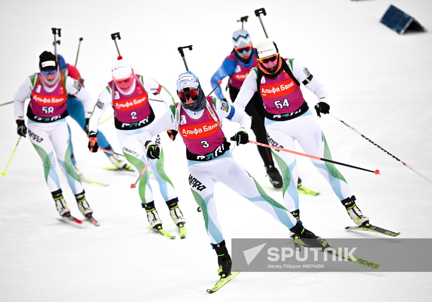 Russia Biathlon Cup Women Mass Start