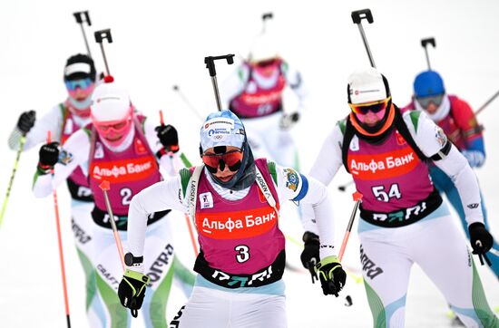 Russia Biathlon Cup Women Mass Start