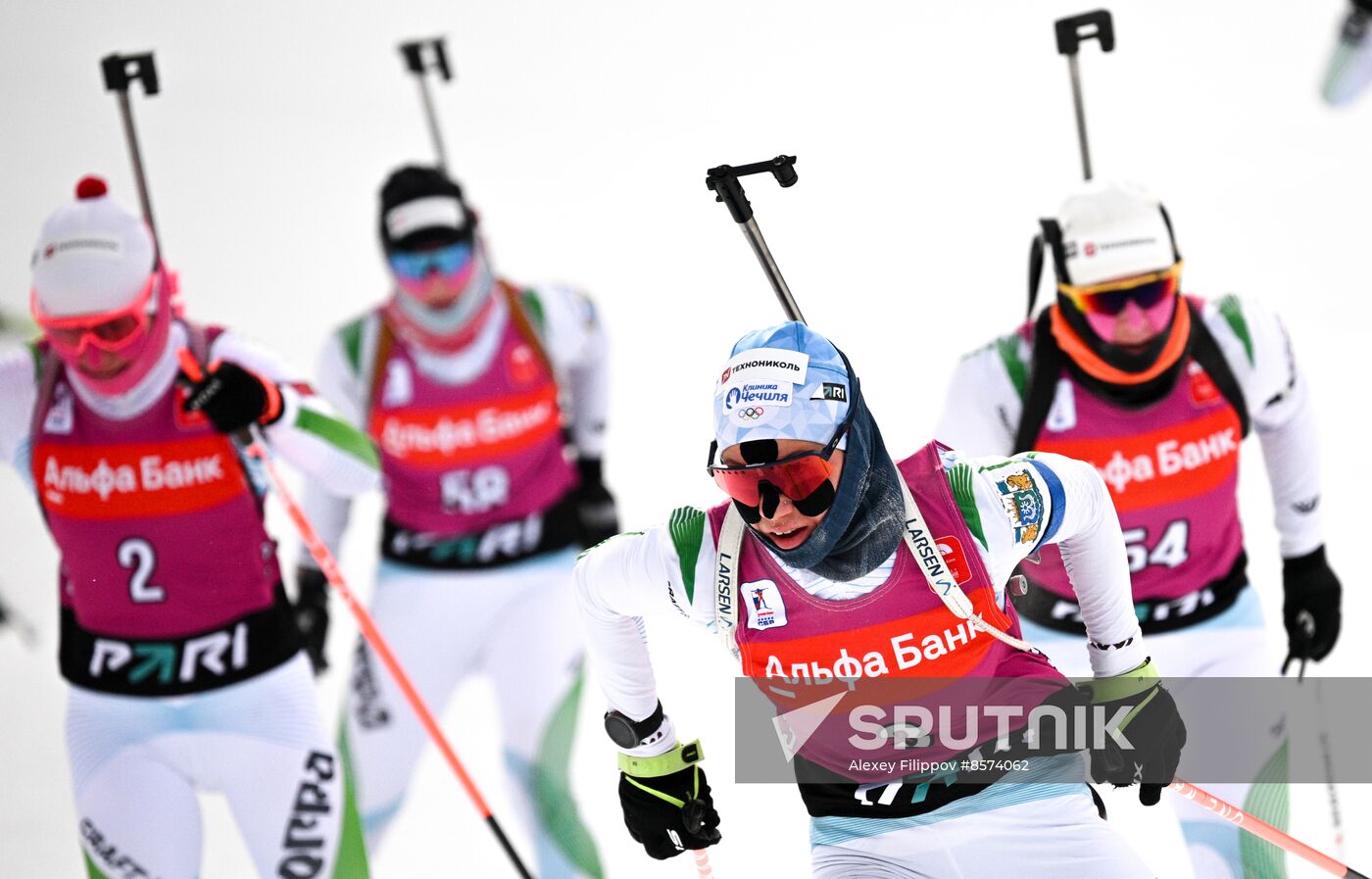 Russia Biathlon Cup Women Mass Start