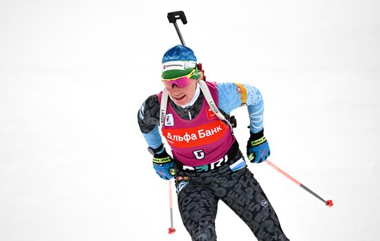 Russia Biathlon Cup Women Mass Start