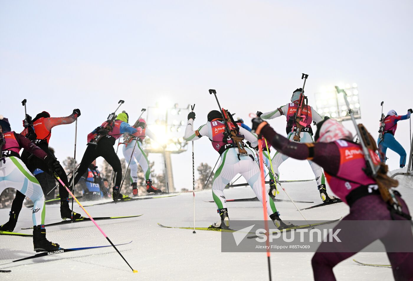 Russia Biathlon Cup Women Mass Start