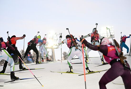 Russia Biathlon Cup Women Mass Start