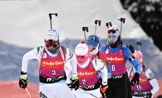 Russia Biathlon Cup Women Mass Start