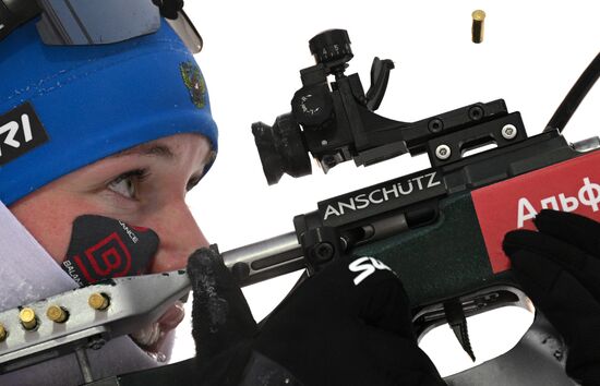 Russia Biathlon Cup Women Mass Start