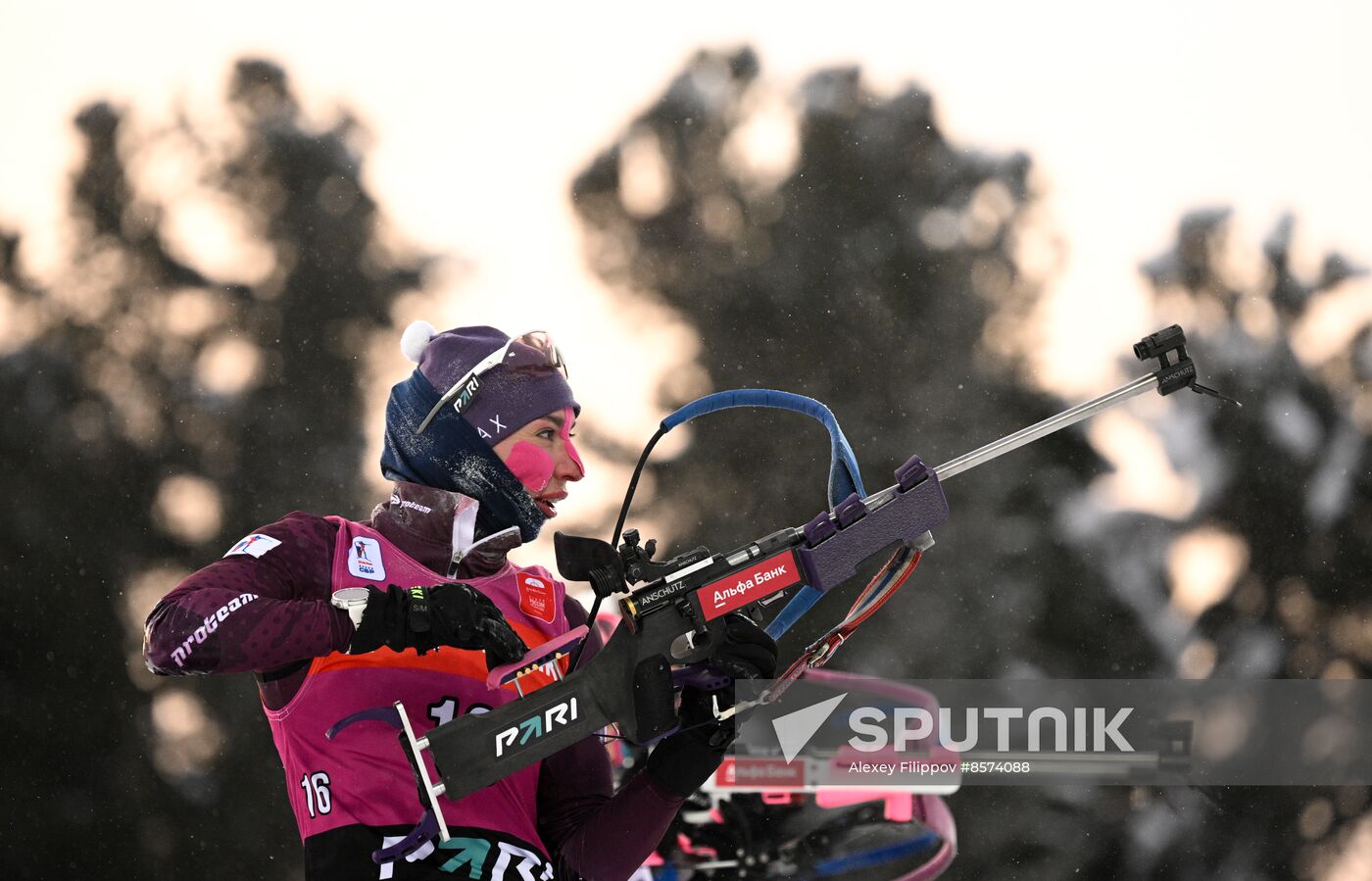 Russia Biathlon Cup Women Mass Start