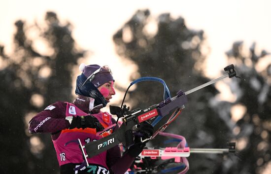 Russia Biathlon Cup Women Mass Start