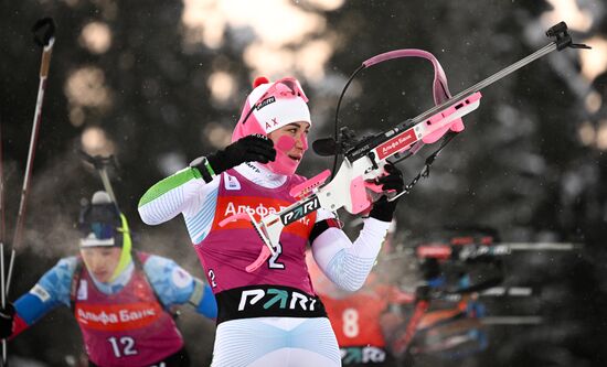 Russia Biathlon Cup Women Mass Start