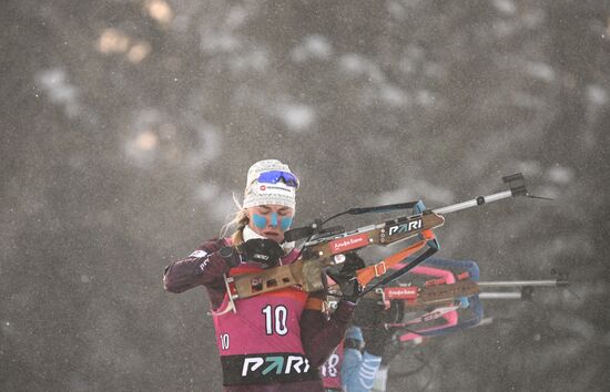 Russia Biathlon Cup Women Mass Start