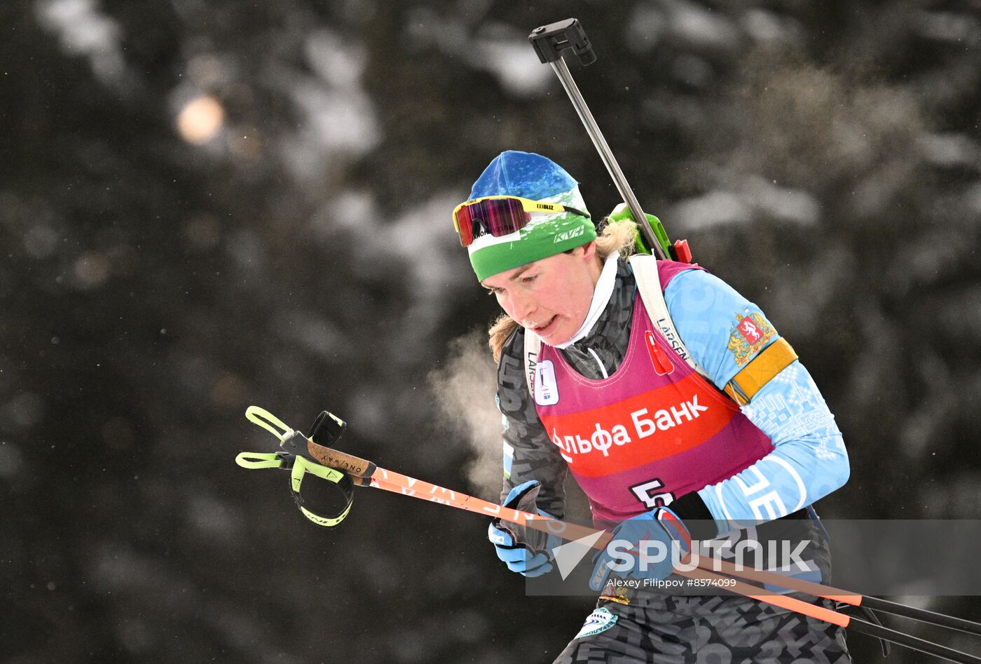 Russia Biathlon Cup Women Mass Start