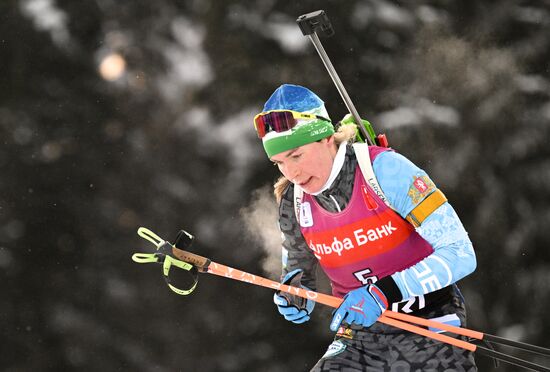 Russia Biathlon Cup Women Mass Start