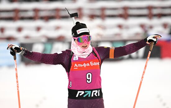 Russia Biathlon Cup Women Mass Start