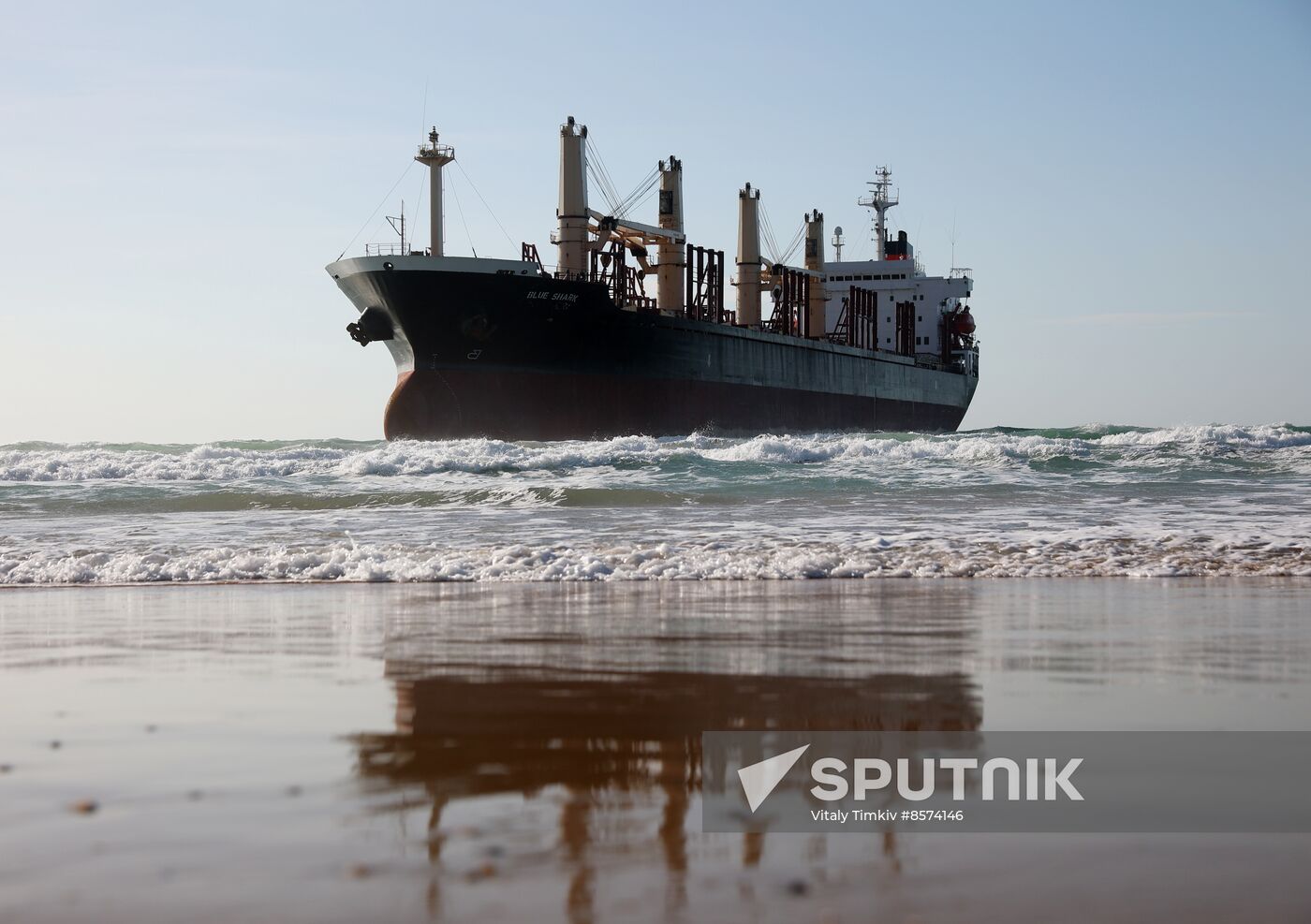 Russia Belize Cargo Ship Storm