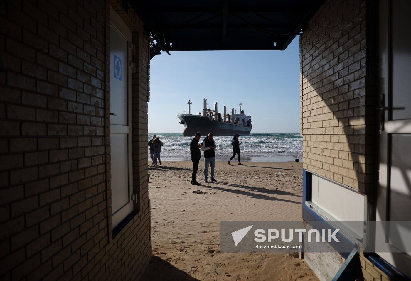 Russia Belize Cargo Ship Storm